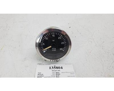 1998 Western Star 4900E Tachometer Gauge, Part # 13601S3420