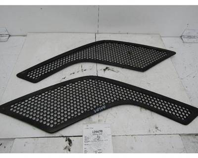 Used Volvo Left and Right Hood Air Intake Grilles (2), Part # 20413696, 20435695