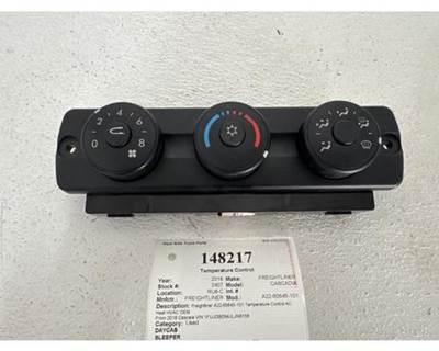 2018 Freightliner Cascadia Heater / AC Temp Control, Part # A22-60645-101