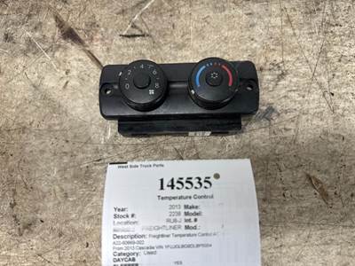 Freightliner A22-60669-002 Heater / AC Temp Control for a Freightliner CASCADIA