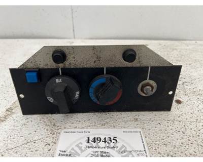 Used 1999 International 4700 Heater / AC Temperature Control HVAC OEM