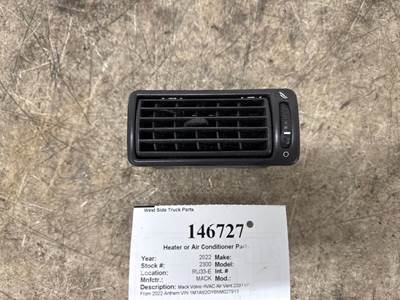 Mack 20911930 Heater / AC Temp Control for a Mack R686T