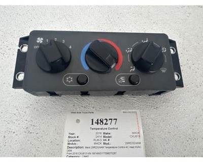 2016 Mack CXU613 Temperature Control AC Heat HVAC, Part # 29RD324AM