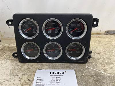 Paccar S64-1284-0600 Instrument Panel Cluster for a Kenworth T680