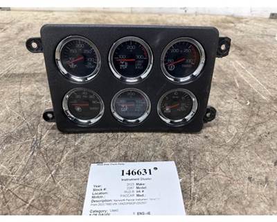 Paccar S64-1284-0600 Instrument Panel Cluster for a Kenworth T880