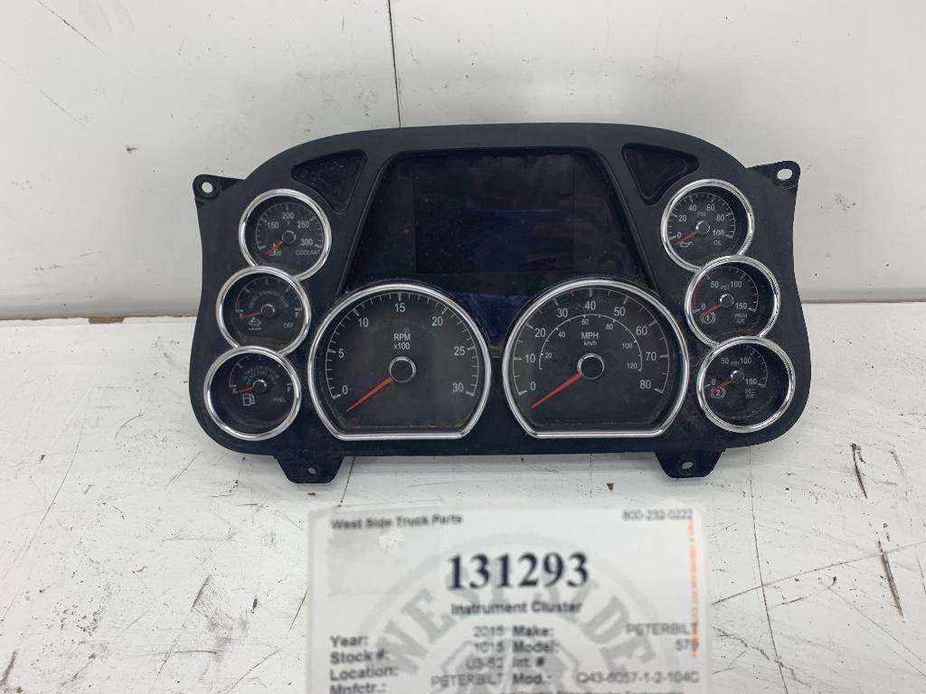 2015 Peterbilt Q43605712104C Instrument Panel Cluster for a