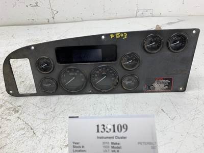 Peterbilt S64-6082M01 Instrument Panel Cluster for a Peterbilt 387