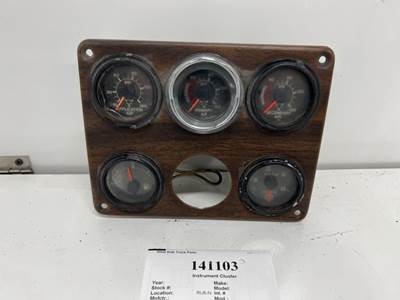 Freightliner FLD120 Gauge Cluster with Fuel, Primary and Secondary Air