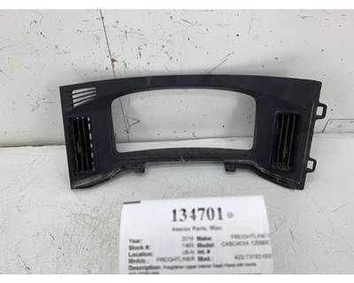 2019 Freightliner Cascadia 125BBC Upper Interior Dash Panel with Vents, Part # A22-73782-000