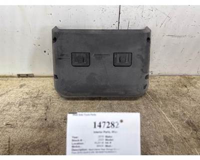 2018 Mack CXU613 Interior Rear Storage Box, Part # 20772256