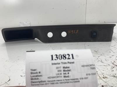 Kenworth S18-1037 Interior Trim Panel for a Kenworth T680