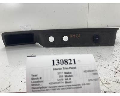 Kenworth S18-1037 Interior Trim Panel for a Kenworth T680