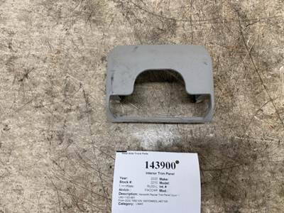 Paccar U60-1103-661 Interior Trim Panel for a Kenworth T680