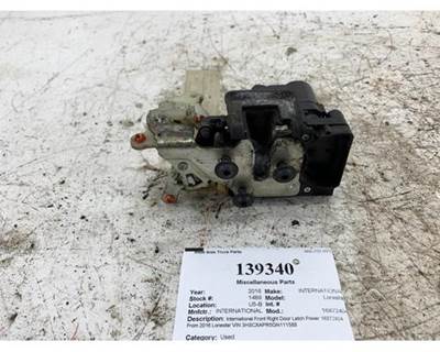2016 International Lonestar Front Right Power Door Latch, Part # 2593997C1