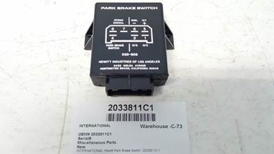 INTERNATIONAL Hewitt Park Brake Switch  2033811C1