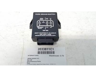 International Hewitt Park Brake Switch, Part # 2033811C1