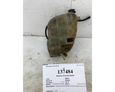 International 2591625C92 Radiator Overflow Bottle / Surge Tank