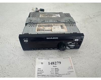 Mack 22359052 Radio for a Mack CXU613