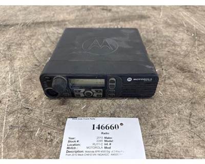 Motorola XPR 4550 Radio for a Mack CH613