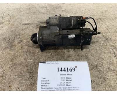 Paccar D61-6002-006 Starter for a Kenworth T270