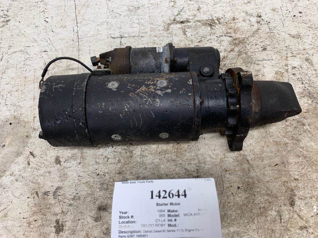 1994 Delco Remy 1988451 Starter for a Whitegmc WCA AREO SERIES For Sale