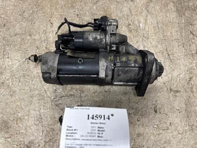 Delco Remy 8200217 Starter for a International DuraStar 4300