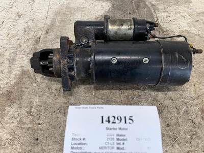Meritor STR-4290 Starter for a Mack CV713 GRANITE