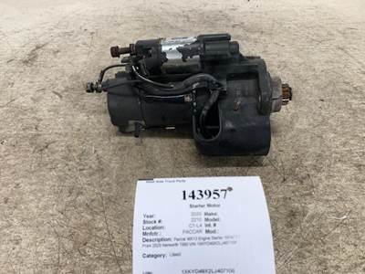 Paccar 1974717 Starter for a Peterbilt 579
