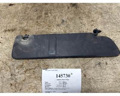 Paccar 01842-LH-AE Left Interior Sun Visor for a Peterbilt 567