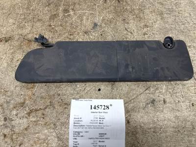 Paccar 01842-RH-AD Right Interior Sun Visor for a Peterbilt 567