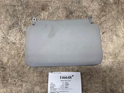 Paccar S73-1043-661 Interior Sun Visor for a Kenworth T880