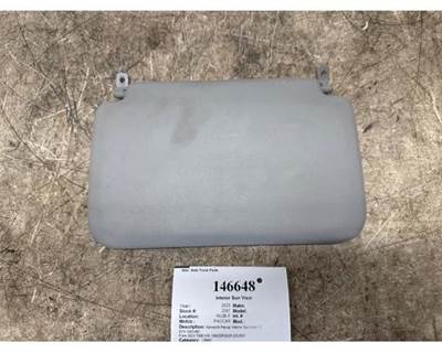 Paccar S73-1043-661 Interior Sun Visor for a Kenworth T880
