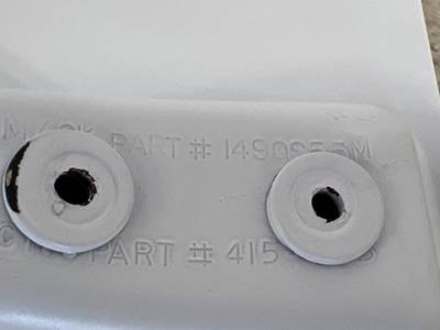 Mack Fiberglass Sun Visor 149QS55M