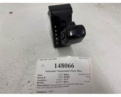 Used Eaton A-8741 Automatic Shifter for 2016 Kenworth T680