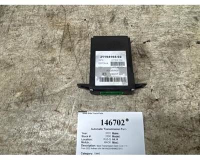 Mack Transmission Dash Control Module, Part # 21194165-02