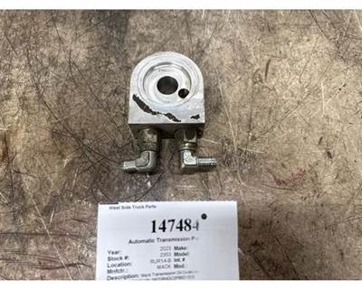 Mack GR64F Transmission Oil Cooler Adapter, Part # 21983348