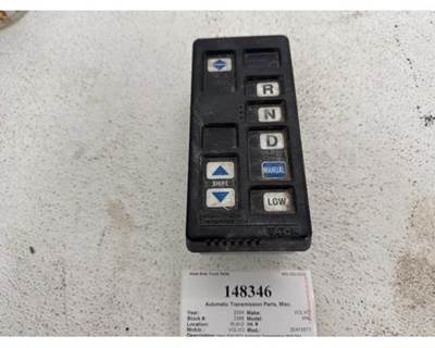 Volvo VNL Automatic Transmission Shift Pad Selector, Part # 20413571
