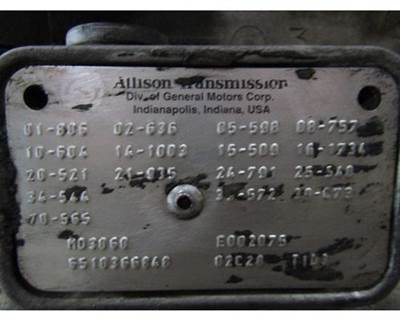 2003 Allison MD3060 Transmission for a International 4300 For Sale