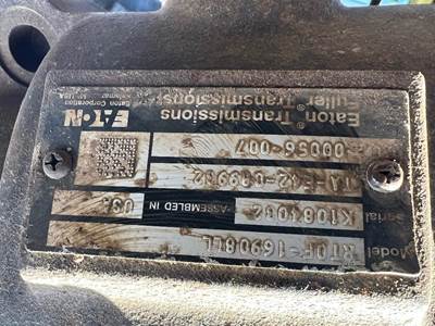 Eaton RTOF-16908LL Transmission for a Western Star TR 4700SF