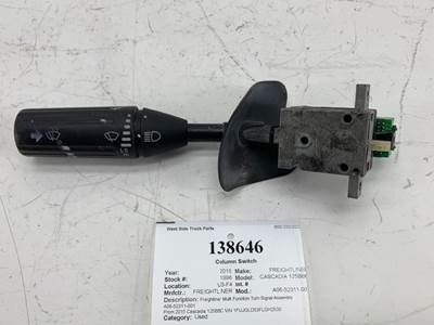 Freightliner A06-52311-001 Turn Signal Switch for a Freightliner CASCADIA 125BBC