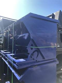 New! Forklift Dumping Hopper Attachment 1 Cubic Yard