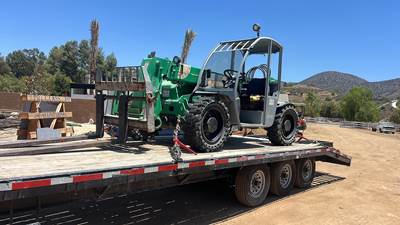 Genie GTH-5519 Telehandler - 5500lb Capacity, 19ft Lift Height