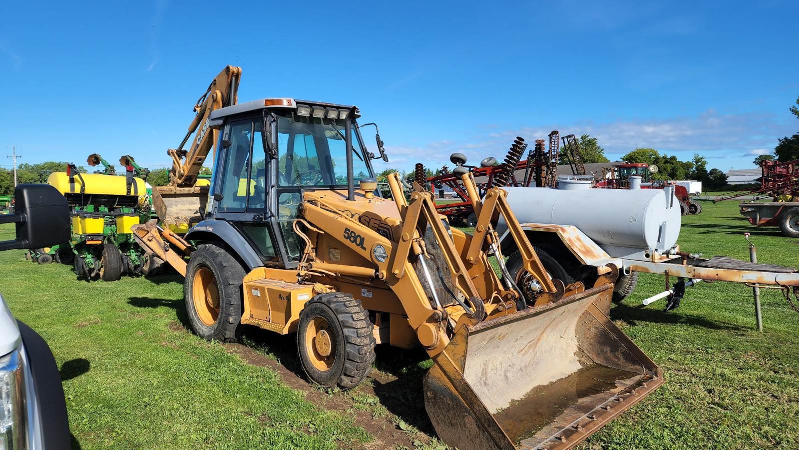 1999 Case 580L Backhoe For Sale, 6,956 Hours Avon, NY 535018