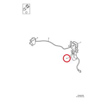 Volvo VNL Electric Motor, Interior Cab Door Lock 22547273