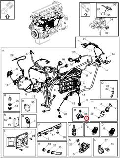 Volvo D13 OEM Engine Boost Pressure And Temperature Sensor 22422785