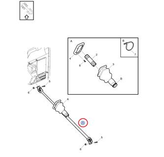 2019 Volvo VNL Steering Shaft 23588381 82394700 For Sale | Crystal 