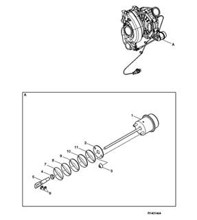 Volvo Mack 23370080 Turbo Wastegate Actuator For Turbo Compound D13 MP8 Turbocharger