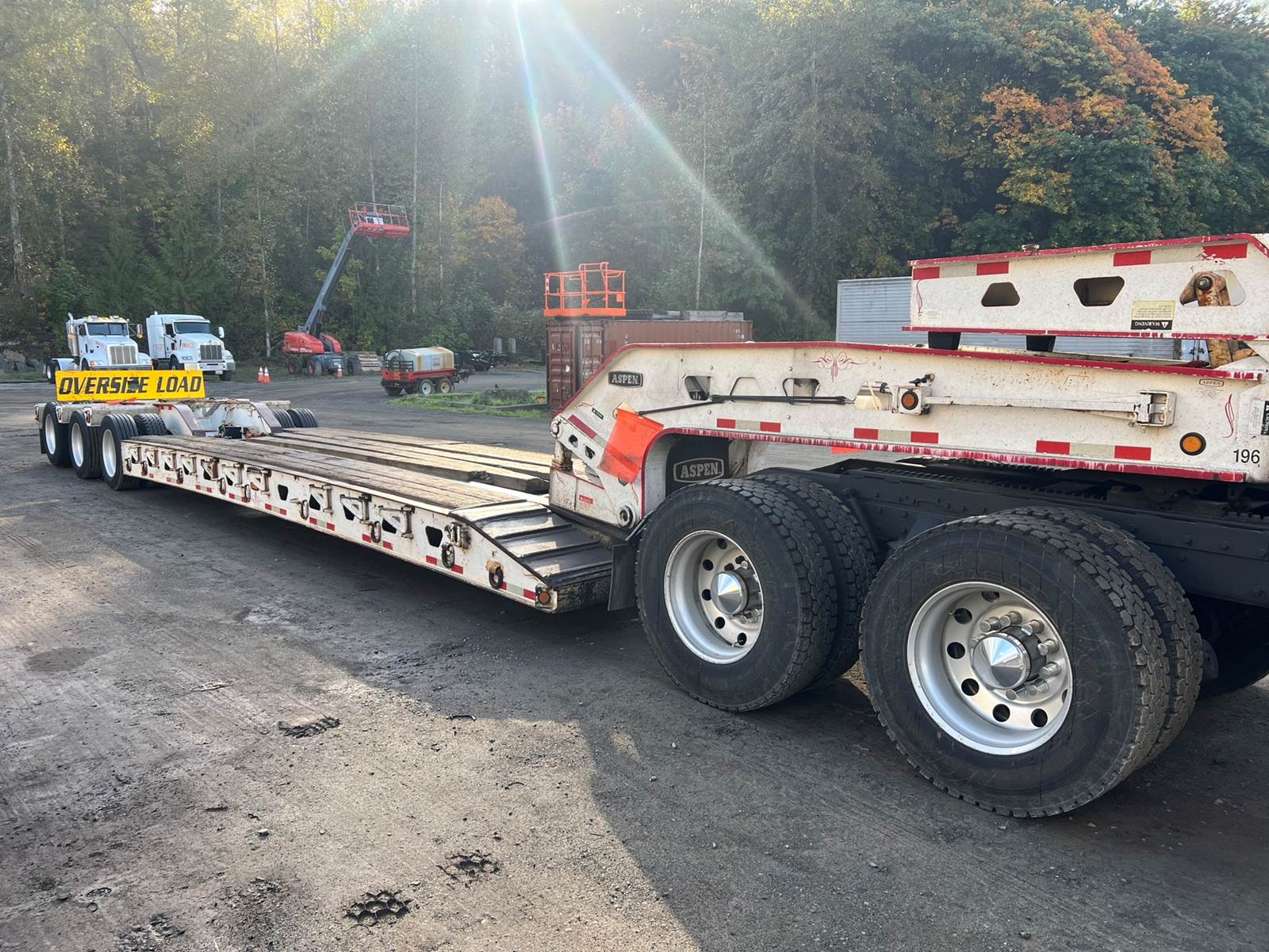 2003 Aspen 60 ton Lowboy Trailer For Sale Monroe, WA 12395965