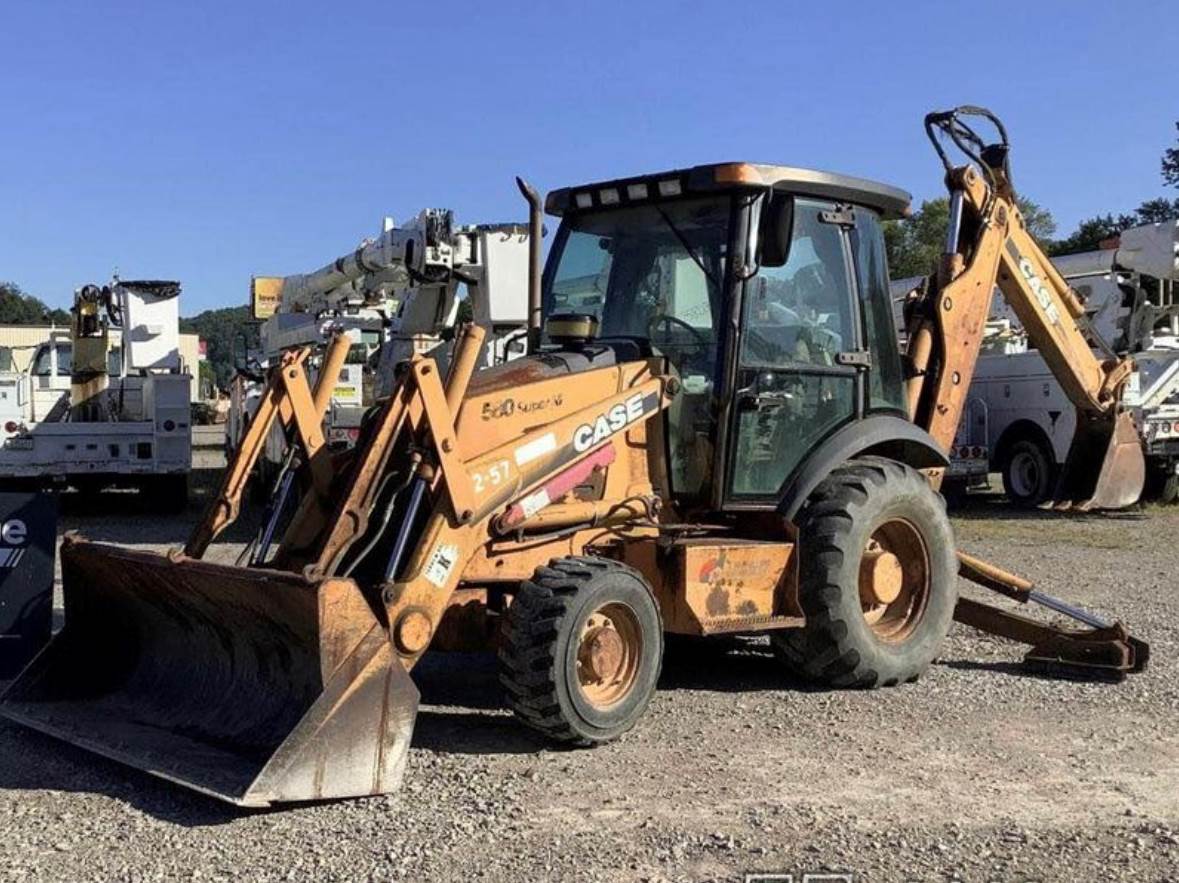 2002 Case 580 Super M Backhoe For Sale, 7,530 Hours Wayne, MI 12408742