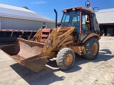 Case 580K Backhoe